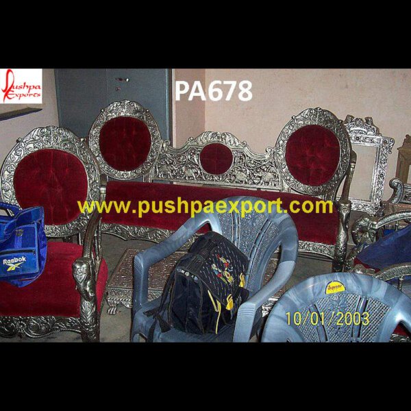 Silver Wooden Sofa PA678 silver couch pillows, carving sofa set designs, carving sofa set online, carving sofa set price, cheap silver sofas, crushed silver sofa, hand carved sofa, hand carved sofa set, hand carved wooden sof.jpg