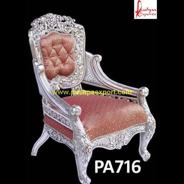 Victorian Style Silver Sofa Chair PA716 silver leather sofa, silver 2 seater sofa, silver 3 seater sofa, silver 4 seater sofa, silver and black couch, silver black sofa, silver blue couch, silver blue sofa, silver color sofa, silver colour.jpg