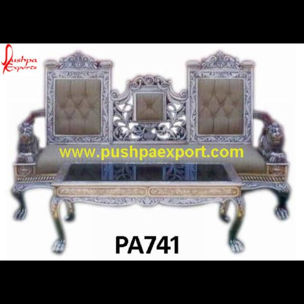 Silver Sofa With Carving PA741 silver sofa set, silver crushed velvet sofa set, silver sofa and loveseat, silver sofa chair, silver sofa cushions, silver sofa for sale, silver sofa living room, silver sofa living room ideas.jpg