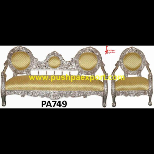 Wooden Carved Sofa Set PA749 silver sofa table, silver sofa set designs, silver sofa set price, silver sofa side table, silver sofa studio, silver sofa uk, silver studded sofa, silver tufted couch, silver tufted sofa.jpg