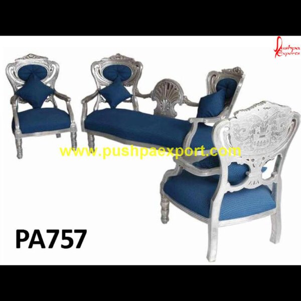 Silver Blue Sofa PA757 silver sofa table, silver sofa set designs, silver sofa set price, silver sofa side table, silver sofa studio, silver sofa uk, silver studded sofa, silver tufted couch, silver tufted sofa.jpg