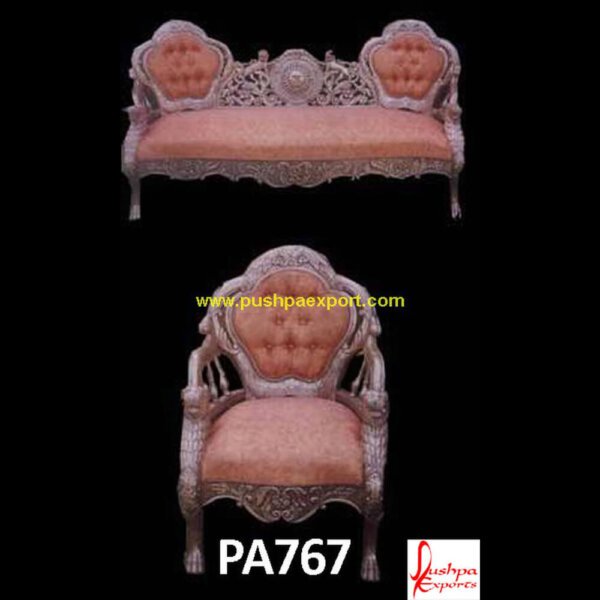 Victorian Silver Sofa Set PA767 silver velvet sofa, sofa with carved wood trim, teak wood carving sofa set price, teak wood carving sofa sets, white and silver crushed velvet sofa, white and silver sofa, wood carving design sofa.jpg