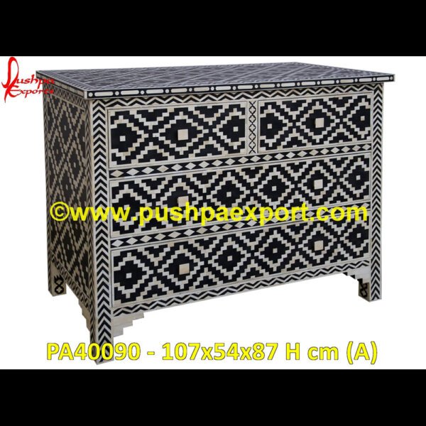 Black and White Bone Inlay Chest Of Drawers PA40090 (A) Pink Bone Inlay Dresser, Pink Bone Inlay Chest Of Drawers, Pearl Inlay Chest Of Drawers, Moroccan Inlaid Chest Of Drawers, Inlay Drawers, Inlay Chest Of Drawers, Inlay Chest.jpg