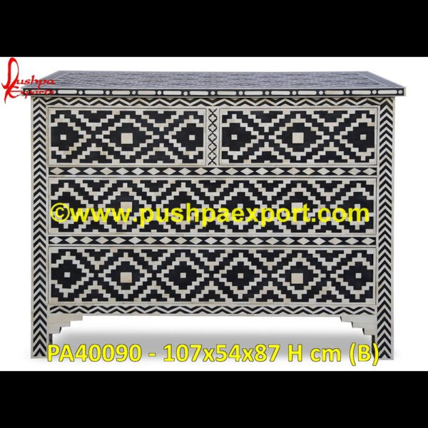 PA40090 (B) Pink Bone Inlay Chest Of Drawers, Pearl Inlay Chest Of Drawers, Moroccan Inlaid Chest Of Drawers, Inlay Drawers, Inlay Chest Of Drawers, Inlay Chest, Grey Bone Inlay Dresser.jpg