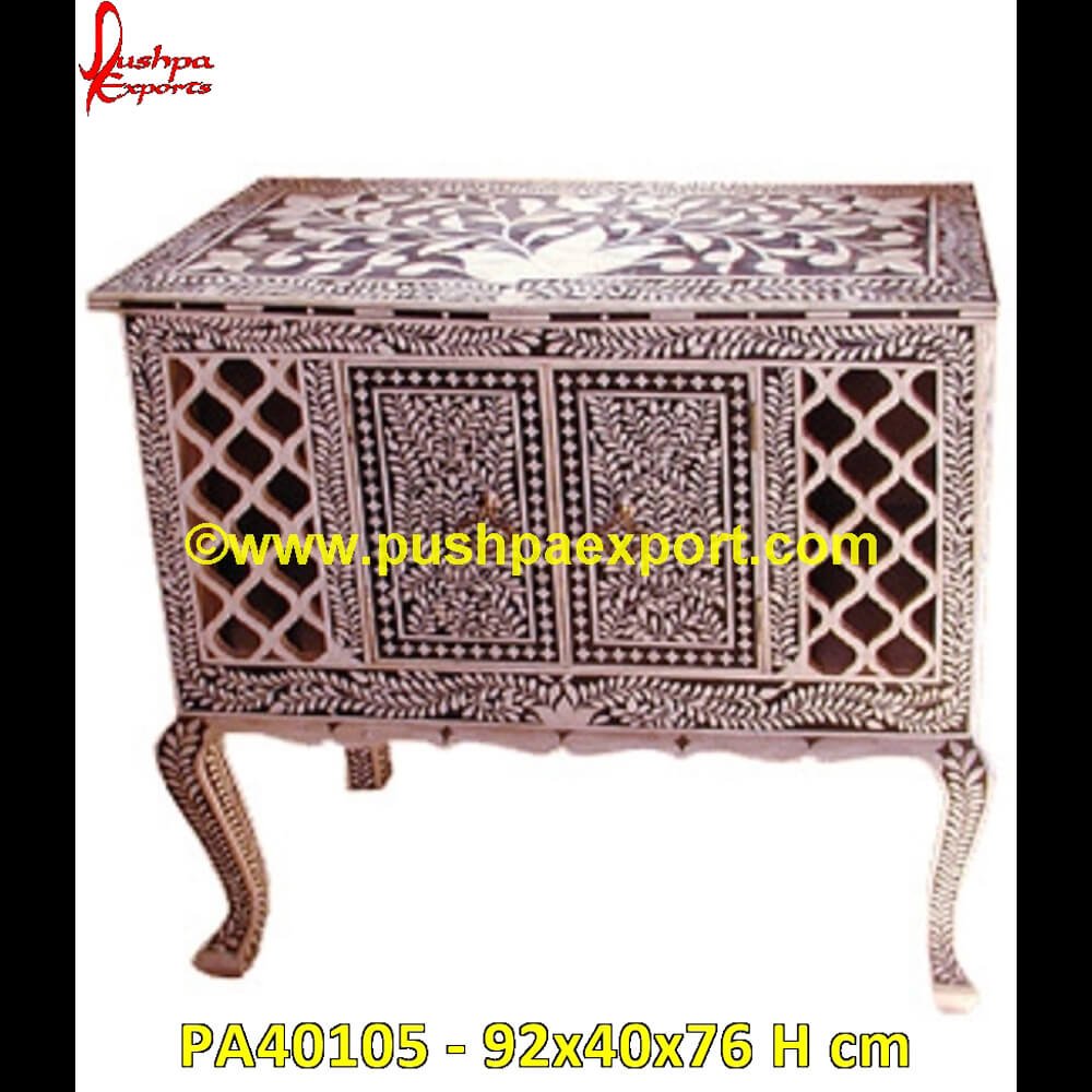 Wooden Bone Inlay Side Board PA40105 Bone Inlay Dresser, Bone Inlay Chest Drawer, Bone Inlay Armoire, Bone Inlay Accent Cabinet, Bone Inlay 3 Drawer Dresser, Bone Drawer, Bone Chest Of Drawer, Blue Bone Inlay Chest Of Drawer.jpg