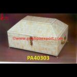 Honey Comb Design Bone Box