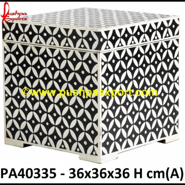 Square Bone Box In Black Color PA40335 (A) bone boxes jerusalem, bone inlay box australia, bone inlay decorative box, bone inlay decorative boxes, bone inlay jewelry box, bone inlay storage box, bone inlay tissue box, bone inlay.jpg