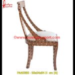 Peacock Bone Inlay Chair