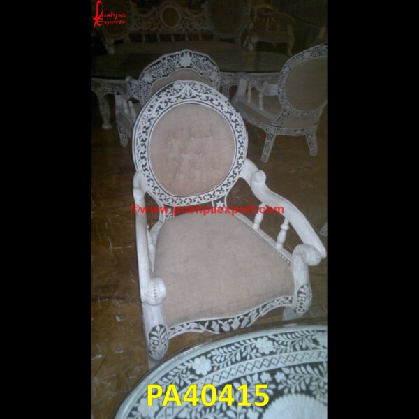 White Bone Inlay Sofa Chair PA40415 Bone Dining Chairs, Bone Inlay Bedroom Furniture, Bone Inlay Furniture From India, Bone Inlay Furniture Manufacturers, Bone Throne Chair, Chair Bone, Herringbone Dining Chair.jpg