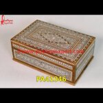 Wooden Bone Inlay Storage Box