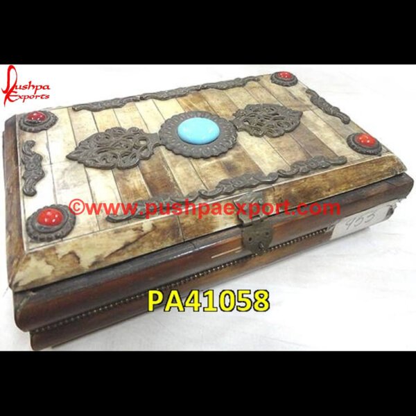 Antique Wooden Bone Box With Stone Work PA41058 bone box set, bone inlay box, the bone box, black and white bone box, black and white bone inlay box, bone box book, bone box review, bone boxes jerusalem, bone inlay box australia.jpg