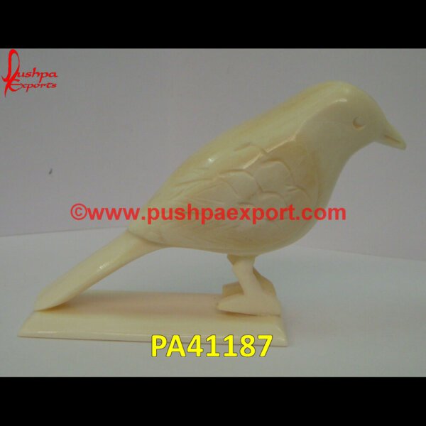 Canary Bone Inlay Statue PA41187 Carved Bone Statue, Bone Statue, Bone Horse Statue, Bone Carved Statue, Inlay Statue, Camel Bone Statue, Bone Statue Images, Bone Inlay Statue, Bone Cat Statue, Bone Bird Statue.jpg