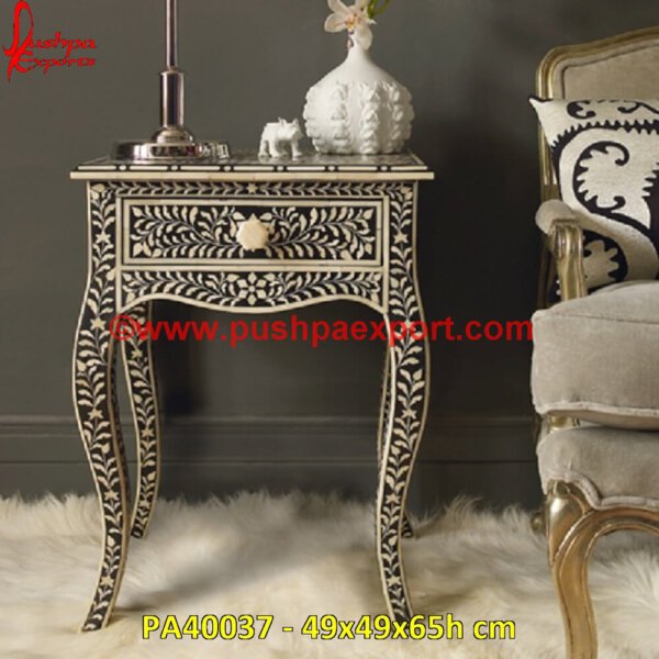 Herring Bone Side Table PA40037 Herring Bone Dining Table, Herring Bone Coffee Table, Bone Inlay Coffee Table, Wood Inlay Coffee Table, What Is An Inlay, Waterfall Inlay Console Table, Inlay Table Top, Inlay Table.jpg