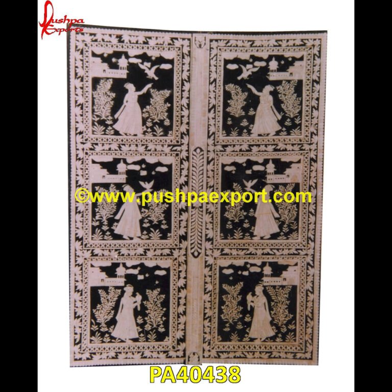 Inlay Doos Inlay Door With Bone Work Silver Furniture, White Metal Furniture, Bone ...