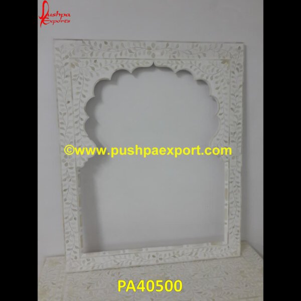 Bone Inlay Arched Frame PA40500 Inlay Frame, Inlay Photo Frame, Inlay Vanity, Inlay Vanity Table, Large Bone Frame, Picture Frame Bone, Picture Frame With Inlay, Scalloped Bone Frame, Small Bone Frame, White Bone.jpg