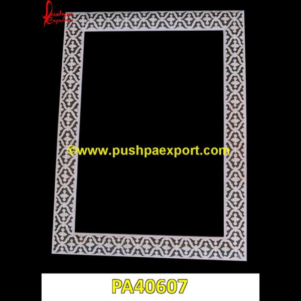 Rectangular Bone Inlay Mirror Frame PA40607 Inlay Dressing Table, Inlay Frame, Inlay Photo Frame, Inlay Vanity, Inlay Vanity Table, Large Bone Frame, Picture Frame Bone, Picture Frame With Inlay, Scalloped Bone Frame, Small Bone.jpg