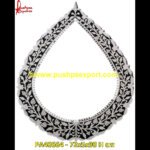 Floral Bone Mirror Frame In Necklace Shape
