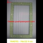 Green Bone Inlay Mirror Frame
