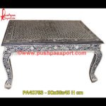 Bone Inlay Rectangular Center Table