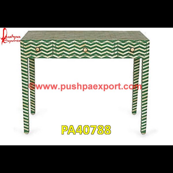 Green Bone Inlay Writing Desk PA40788 Bone Side Table, Bone Inlay Table, Bone Inlay Side Table, Bone Inlay Nightstand, Bone Inlay Media Console, Bone Inlay End Table, Bone Inlay Dining Table, Bone Inlay Console Table.jpg