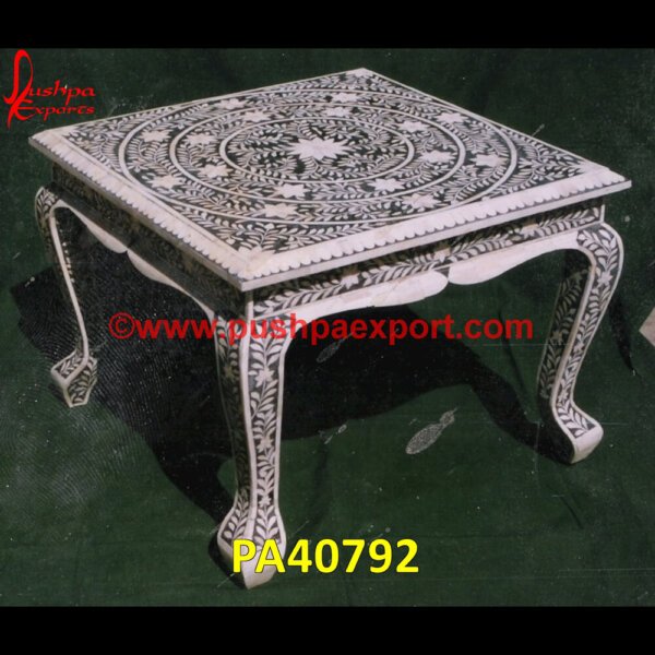 Bone Inlay Square Side Table PA40792 Bone Inlay Media Console, Bone Inlay End Table, Bone Inlay Dining Table, Bone Inlay Console Table, Bone Inlay Console, Bone Console Table, Bone Coffee Table, Backbone Console Table.jpg