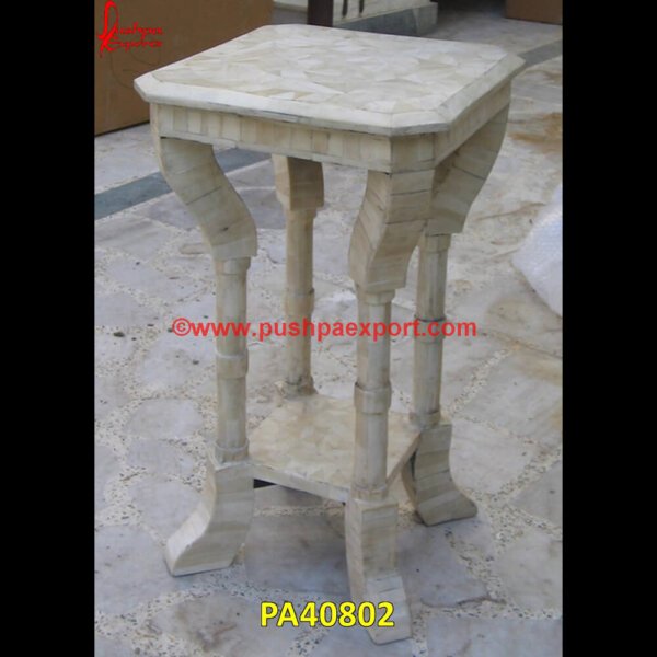 Bone Inlay Square Side Table PA40802 White Bone Inlay Nightstand, White Bone Inlay Coffee Table, White Bone Inlay Bedside Table, Waterfall Inlay Coffee Table, Striped Bone Inlay Coffee Table, Side Table Bone Inlay, Round.jpg