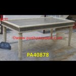 Criss Cross Bone Inlay Table UK