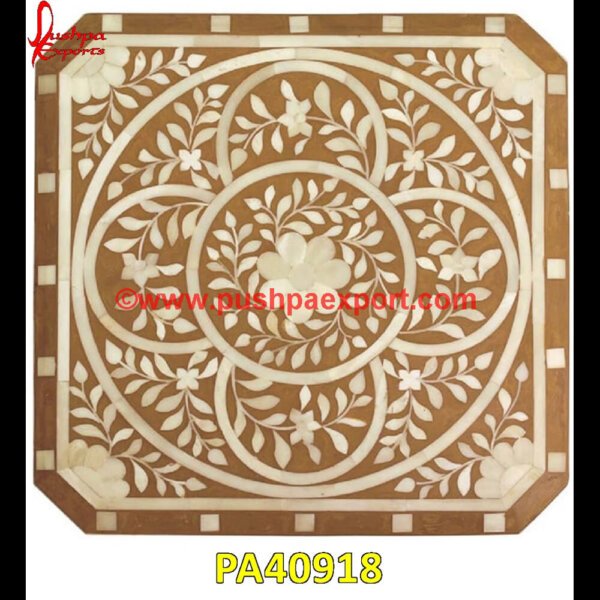 Floral Bone Inlay Table Top PA40918 How To Make A Herringbone Table Top, Bone Tabletop Tactics, Bone Slab, Bone Inlay Table Top, Bone Inlay Slab, Bone Slabs For Carving, Bone Slabs For Inlay, Bone Table Top, Inlay Table Top.jpg