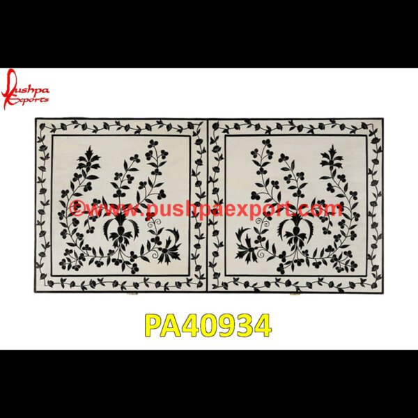 White And Black Bone Inlaid Table Top PA40934 How To Make Inlay, How To Make A Herringbone Table Top, Bone Tabletop Tactics, Bone Slab, Bone Inlay Table Top, Bone Inlay Slab, Bone Slabs For Carving, Bone Slabs For Inlay, Table Top.jpg