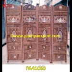 Wooden Bone Inlay Partition