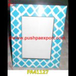 Blue Bone Inlay Picture Frame
