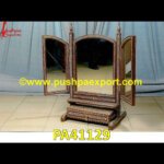 Bone Inlay Mirror Frame With Dressing Table