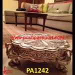 Silver Plated Pooja Chowki