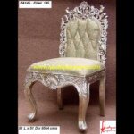 Green Silver Vanity Chair