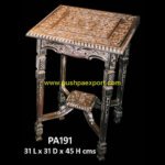 Silver Plated Stool
