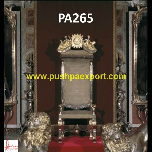 Silver Carved Throne PA265 - Vanity Chair Silver, White And Silver Dining Table And Chairs, White And Silver Throne Chair Rental, White Silver Dining Chairs, The Chronicles Of Narnia The Silver Chair, The Silv.jpg