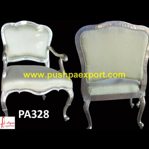 Contemporary Silver Accent Chair PA328 - Crushed Velvet Silver Dining Chairs, Cream And Silver Dining Chairs, Blue And Silver Dining Chairs, Black Silver Dining Chairs, Black Silver Chair, Black And Silver Dining Table An.jpg