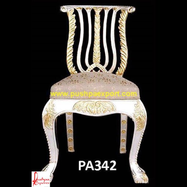 Modern Design Silver Vanity Chair PA342 - 4 Silver Dining Chairs, Silver Chair, 4 Silver Dining Chairs, Accent Chair With Silver Legs, Black And Silver Accent Chair, Black And Silver Chair, Black And Silver Dining Chair.jpg