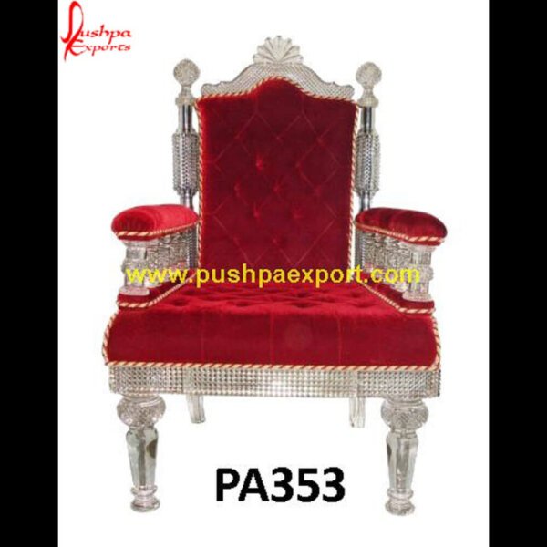 Red Royal Carving Silver Chair PA353 - Black Silver Chair, Black Silver Dining Chairs, Blue And Silver Dining Chairs, Cream And Silver Dining Chairs, Crushed Velvet Silver Dining Chairs, Dining Chair With Silver Legs, D.jpg