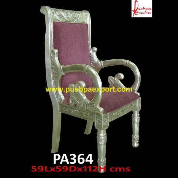 Versace Style Silver Dining Chair PA364 - Pink And Silver Dining Chair, Silver Accent Chair, Silver And Black Dining Chairs, Silver Chair For Bedroom, Silver Chair For Dressing Table, Silver Chair Furniture, Silver Chairs.jpg