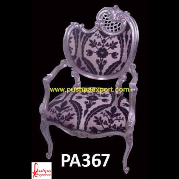 Royal Artwork Silver Dining Chair PA367 - Silver And Black Dining Chairs, Silver Chair For Bedroom, Silver Chair For Dressing Table, Silver Chair Furniture, Silver Chairs For Dining Table, Silver Crushed Velvet Bedroom Cha.jpg