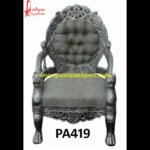 Royal Artwork Silver Accent Chair