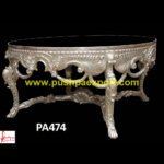 Silver Engraved Dining Room Table