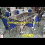 Silver Dining Table With Chairs