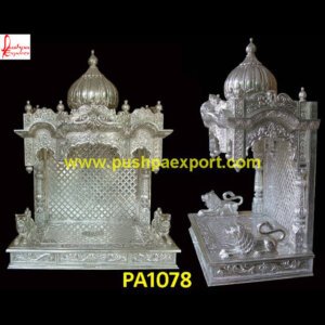 Silver Carved Temples
