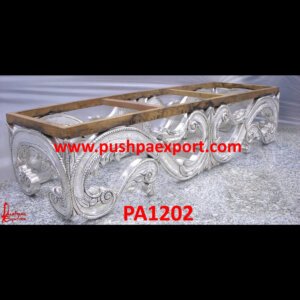 Royal Design Silver Carving Settee