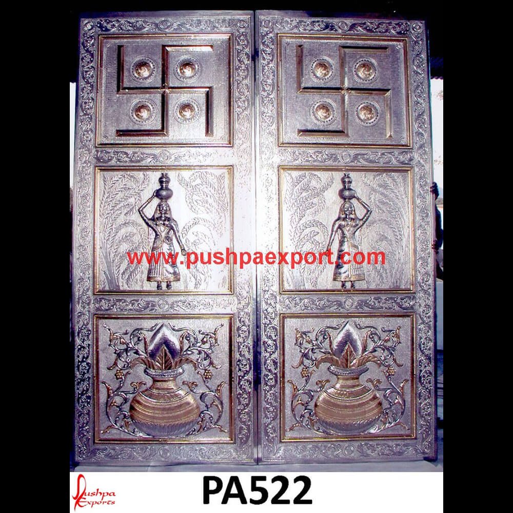 Mandir Silver Carving Door PA522  Silver carved doors,Silver Door, carved barn door,Silver carved front door,hand carved doors,silver door,antique carved doors for sale,antique hand carved doors,antique silver doors.jpg