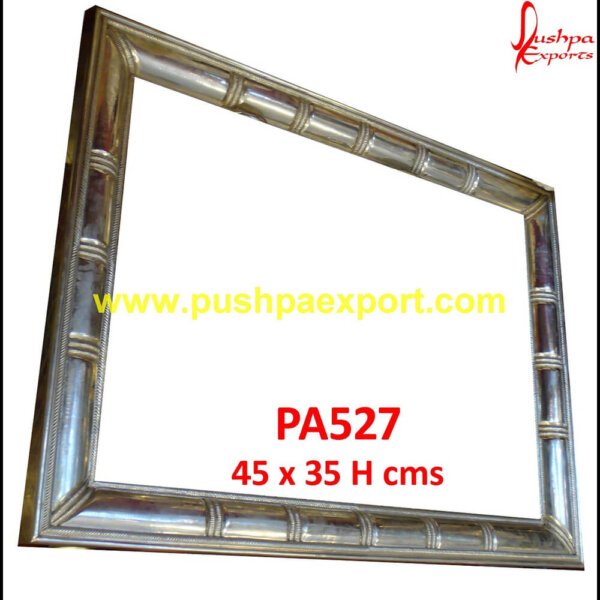 Silver Leafing Picture Frame PA527 -silver frame large mirror,silver frame round mirror,silver frame wall mirror,silver ornate frame,silver picture frames for wall,silver plated frames.jpg