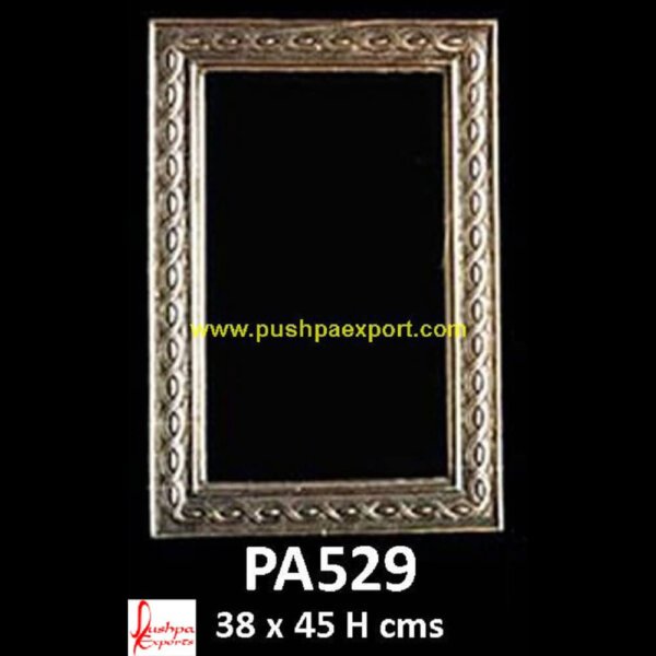 Silver Plated Vanity Picture Frame PA529 - silver mirror frame,silver pictures frame,silver vanity mirror, antique silver picture frame,silver carved mirror frame,vintage silver picture fram.jpg