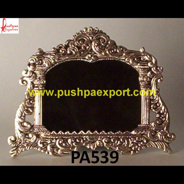 Silver Carved Mirror Frame PA539 - silver mirror frame,silver pictures frame,silver vanity mirror, antique silver picture frame,silver carved mirror frame,vintage silver picture fram.jpg